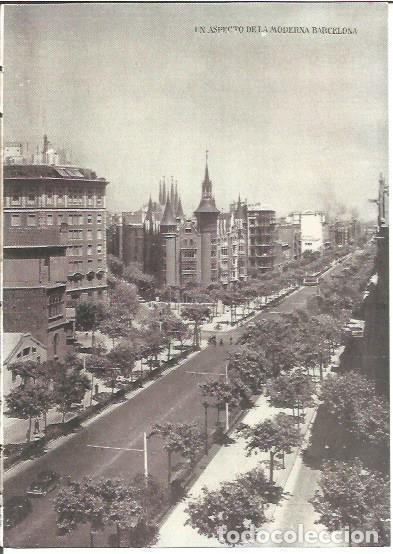 Postais: LAMINA V01177: Paseo de Gracia, Barcelona - VVAA