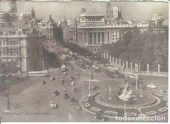 Postais: LAMINA V01170: Plaza de Cibeles, Madrid - VVAA