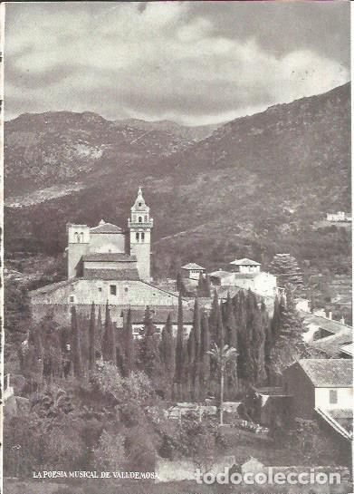 Postales: LAMINA V01160: La Poesia musical de Valldemosa, Palma de Mallorca - VVAA