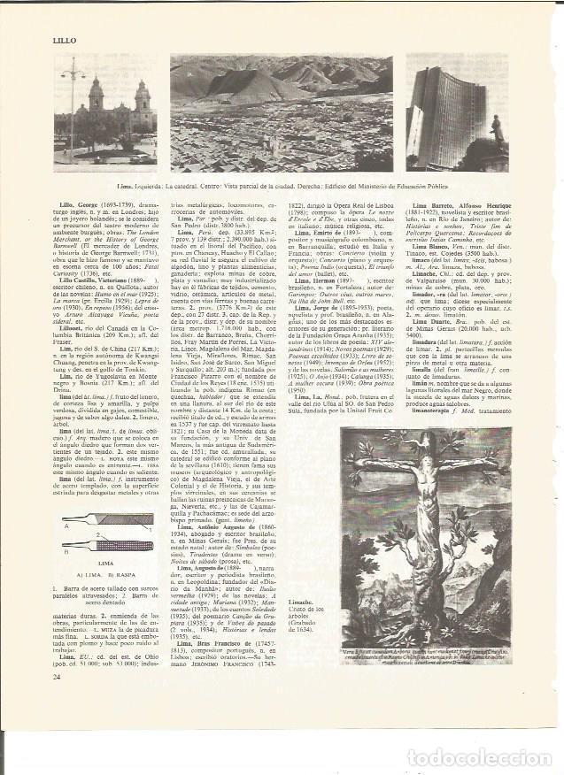 Postkarten: LAMINA V00415: Catedral, Ministerio Educacion Publica y vista de Lima, Peru - VVAA