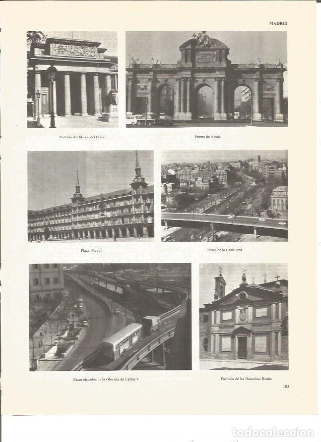 Cartes Postales: LAMINA V00430: Vistas de Madrid - VVAA