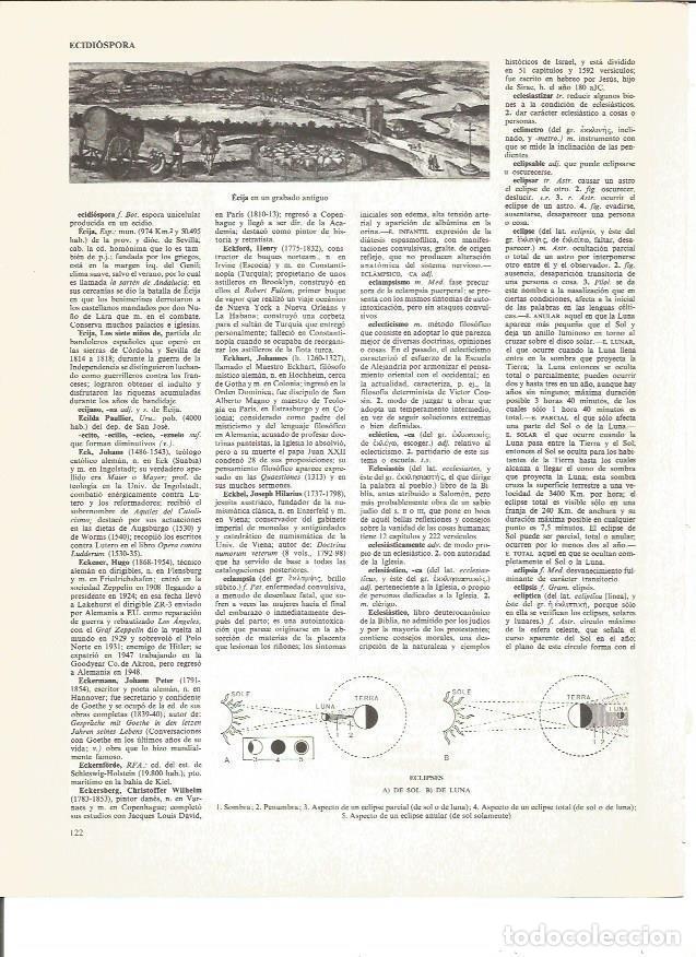 Postkarten: LAMINA V00790: Grabado antiguo de Ecija, Sevilla - VVAA