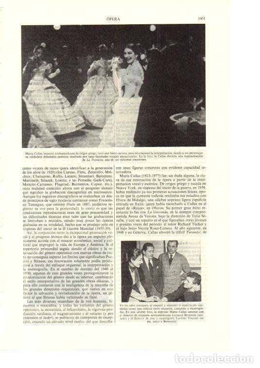 Postales: LAMINA ESPASA 38738: Maria Callas en La Traviata - Varios