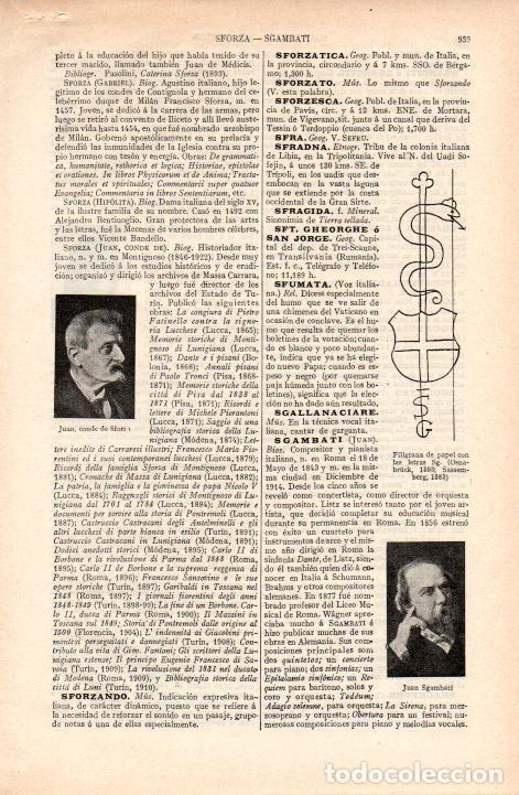 Cartoline: LAMINA ESPASA 38233: Juan, conde de Sforza - Varios