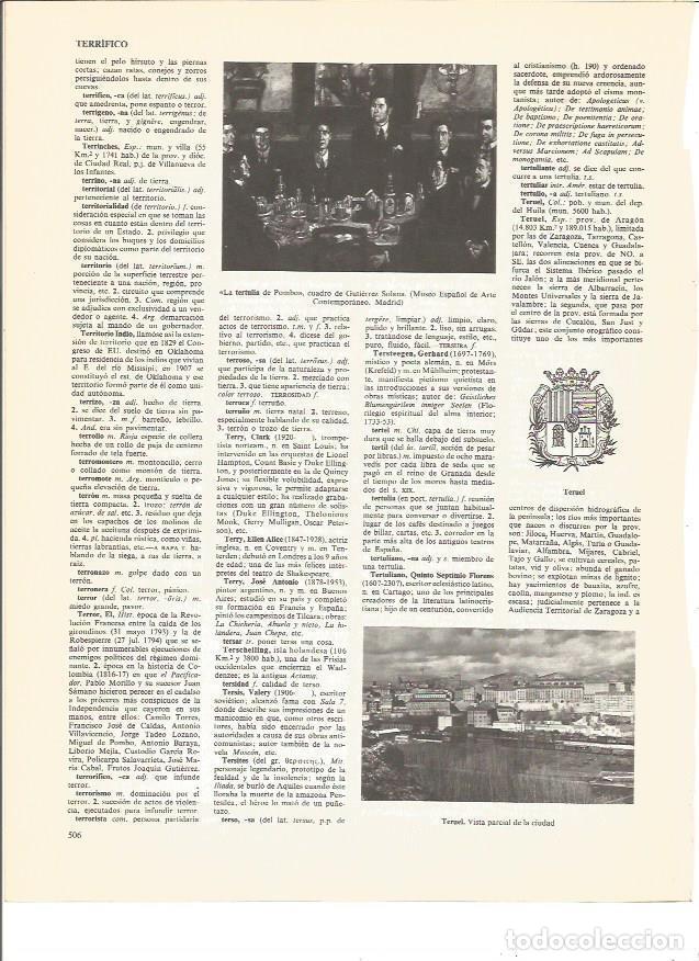 Postales: LAMINA V00677: La Tertulia de Pombo por Gutierrez Solana y escudo de Teruel - VVAA