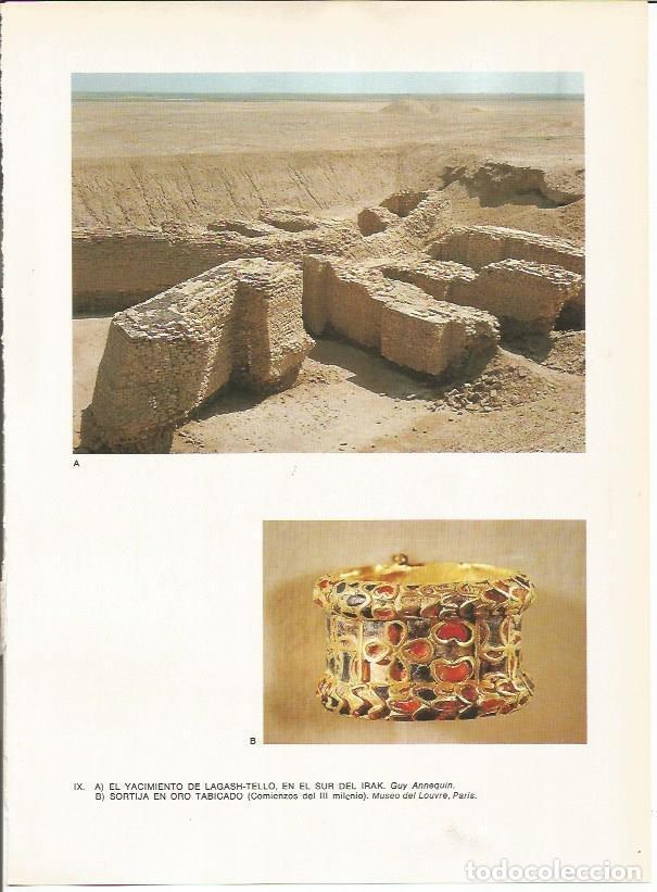 Postales: LAMINA 27628: Yacimiento de Lagash y sortija babilonica, Irak - Guy Annequin