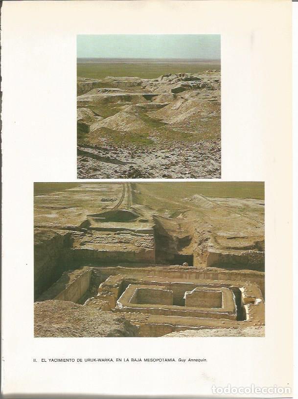 Postcards: LAMINA 27621: Yacimiento de Uruk, Irak - Guy Annequin