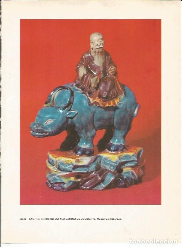 Cartoline: LAMINA 27611: Lao-Tse sobre su bufalo, China - Raymonde de Gans