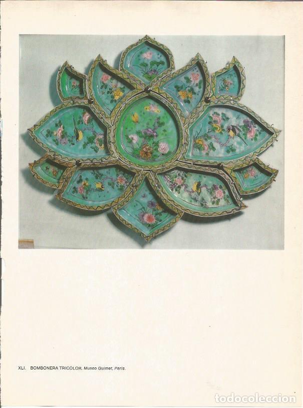 Postcards: LAMINA 27603: Bombonera tricolor, China - Raymonde de Gans