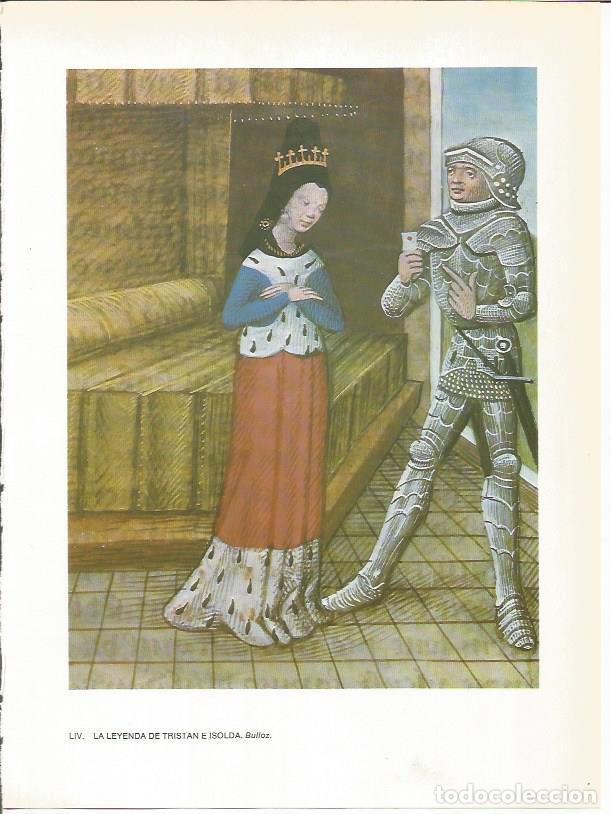 Cartes Postales: LAMINA 27787: La leyenda de Tristan e Isolda, anonimo - Jean Baudry