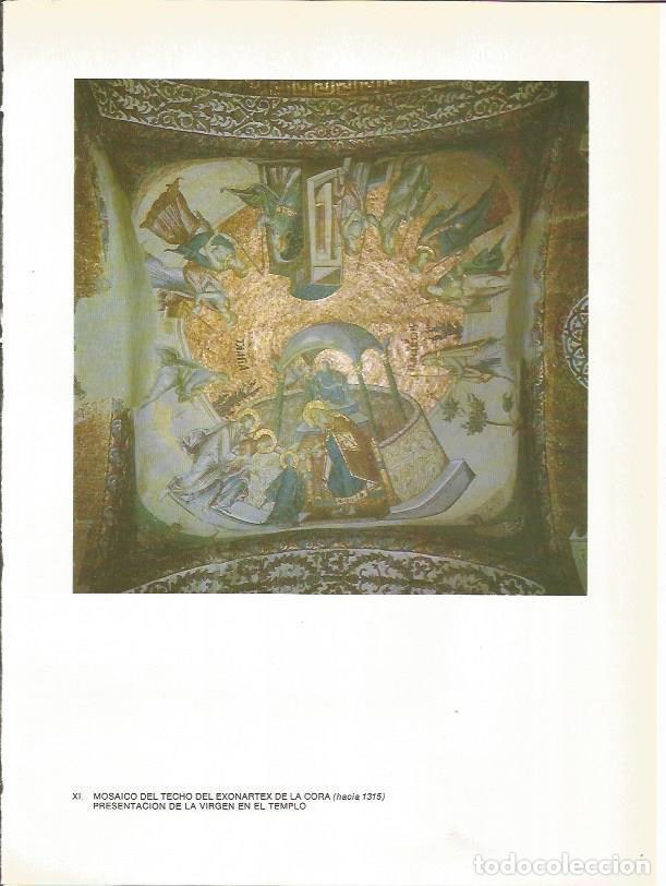 Postais: LAMINA 27687: Mosaico del techo del exonartex de la Chora, Estambul - Guy Annequin