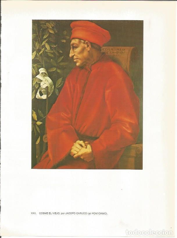 Postais: LAMINA 27413: Cosme el Viejo, por J. Carucci el Pontormo - Raymonde de Gans