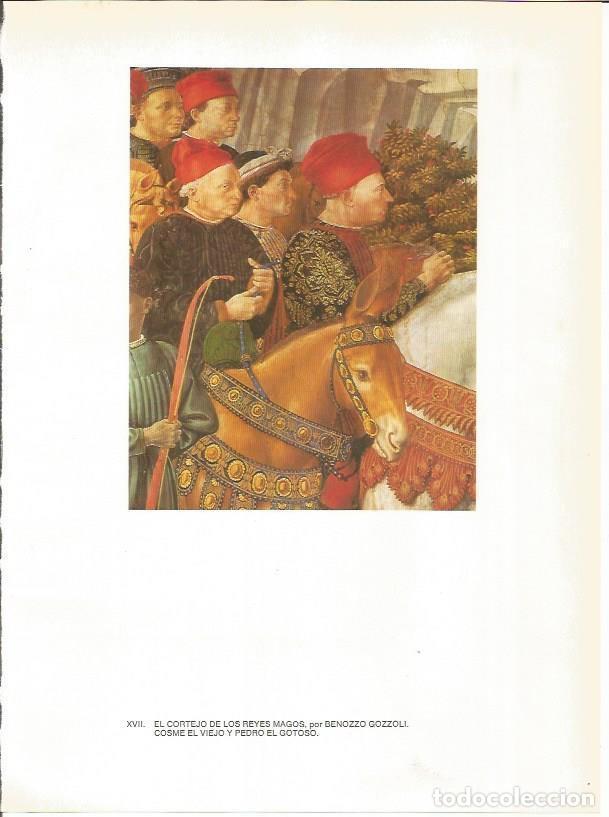 Postais: LAMINA 27408: Cortejo de los Reyes Magos, por B. Gozzoli - Raymonde de Gans