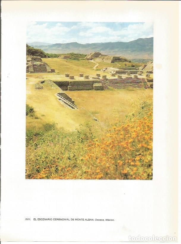Cartoline: LAMINA 27352: Monte Alban en Oaxaca, Mexico - Guy Annequin