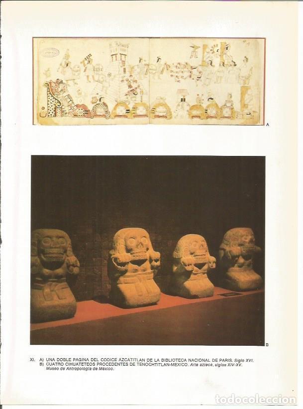 Postcards: LAMINA 27346: Codice Azcatitlan y cihuateteos de Teotihuacan - Guy Annequin