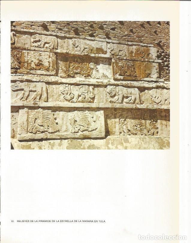 Postkarten: LAMINA 27341: Relieves de la Piramide de la Estrella de Tula, Mexico - Guy Annequin