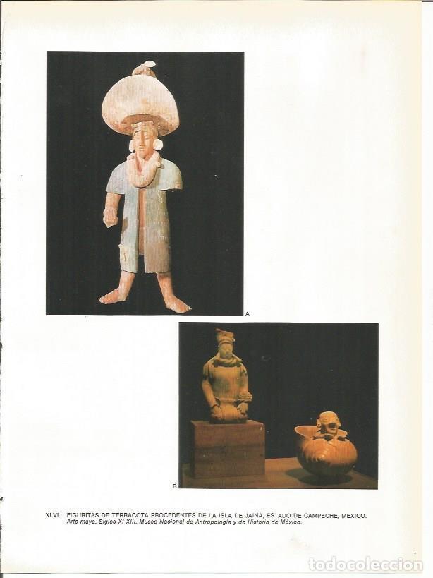 Cartoline: LAMINA 27381: Terracotas procedentes de la isla de Jaina, Mexico - Guy Annequin