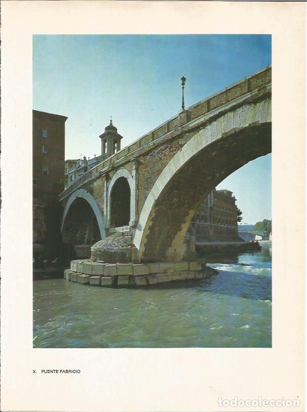 Cartes Postales: LAMINA 27459: Puente Fabricio, Roma - Raymonde de Gans
