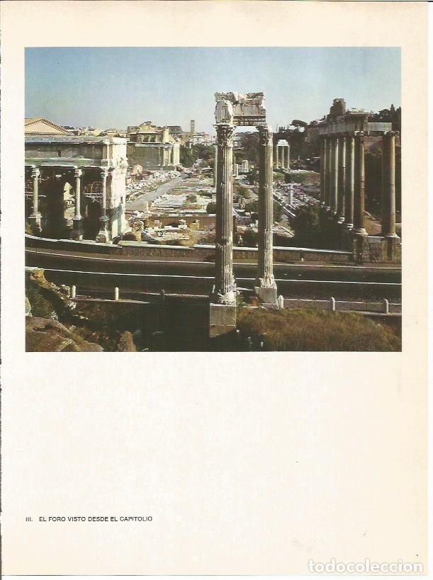 Postkarten: LAMINA 27452: El Foro desde el Capitolio, Roma - Raymonde de Gans