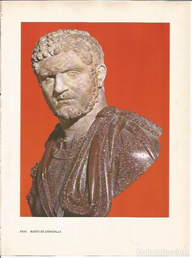 Postcards: LAMINA 27481: Busto de Caracalla - Raymonde de Gans