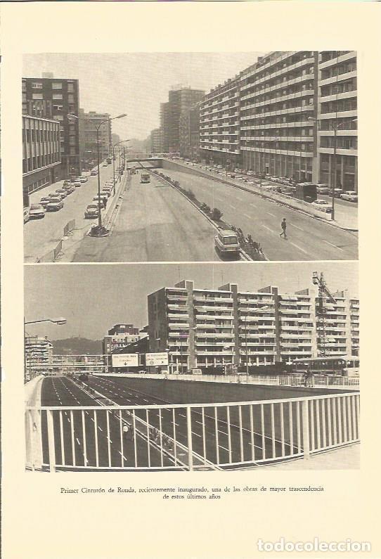 Postkarten: LAMINA V01872: Vistas del Primer Cinturon de Ronda en Barcelona - VVAA