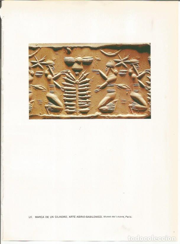 Cartoline: LAMINA 27674: Marca de un sello cilindro de Mesopotamia - Guy Annequin