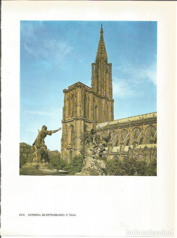 Postkarten: LAMINA 27751: Catedral de Estrasburgo, Francia - Jean Baudry