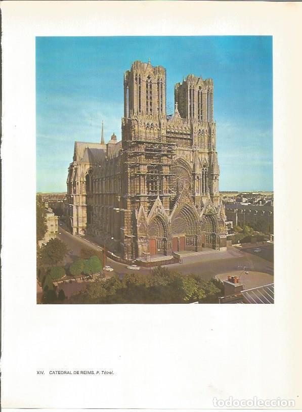 Postkarten: LAMINA 27747: Catedral de Reims, Francia - Jean Baudry