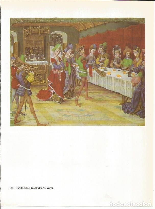 Cartoline: LAMINA 27786: Una comida del siglo XV, anonimo - Jean Baudry