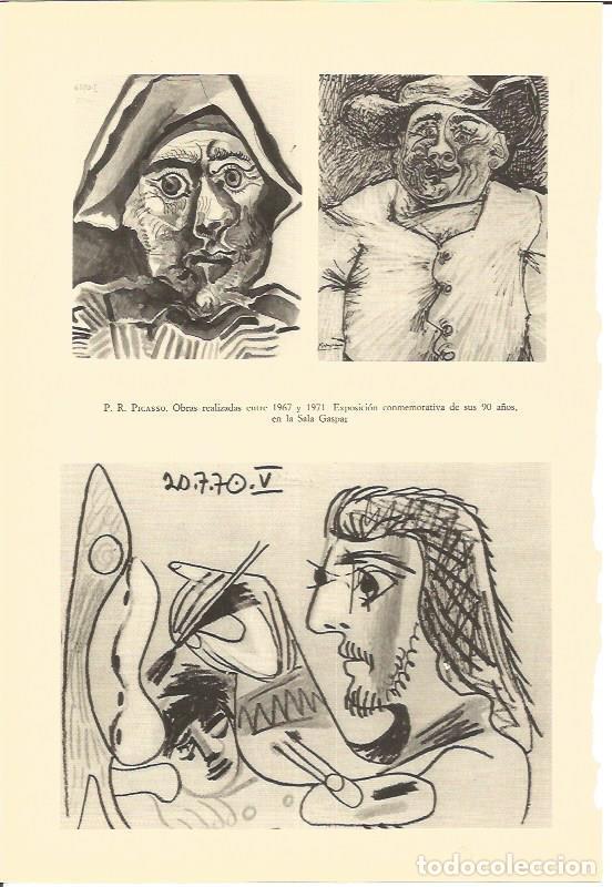 Postcards: LAMINA V01862: Obras varias de Picasso entre 1967 y 1971 - VVAA