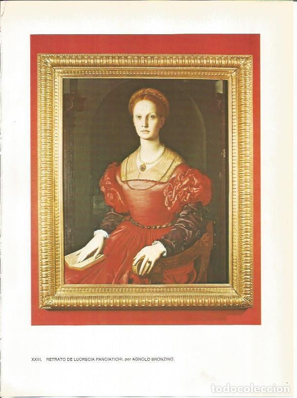 Cartoline: LAMINA 27414: Retrato de Lucrecia Panciatichi, por A. Bronzino - Raymonde de Gans