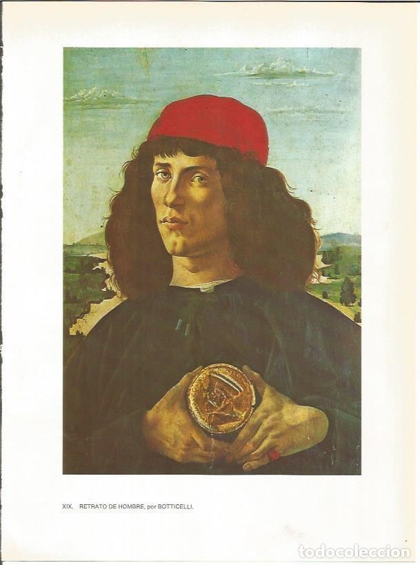 Postkarten: LAMINA 27410: Retrato de hombre, por Botticelli - Raymonde de Gans