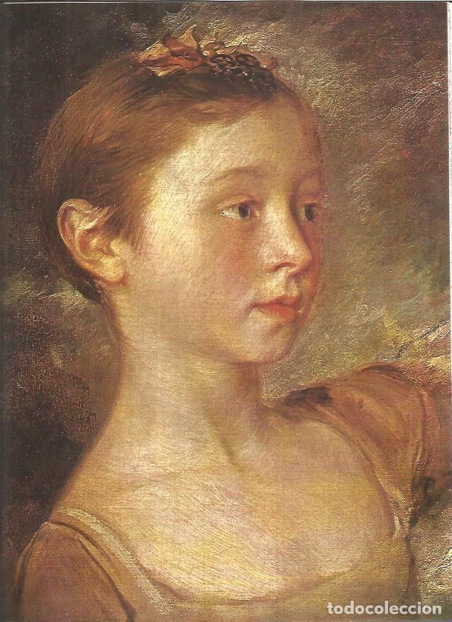 Postkarten: LAMINA V01299: Retrato de una de sus hijas por Thomas Gainsborough - VVAA