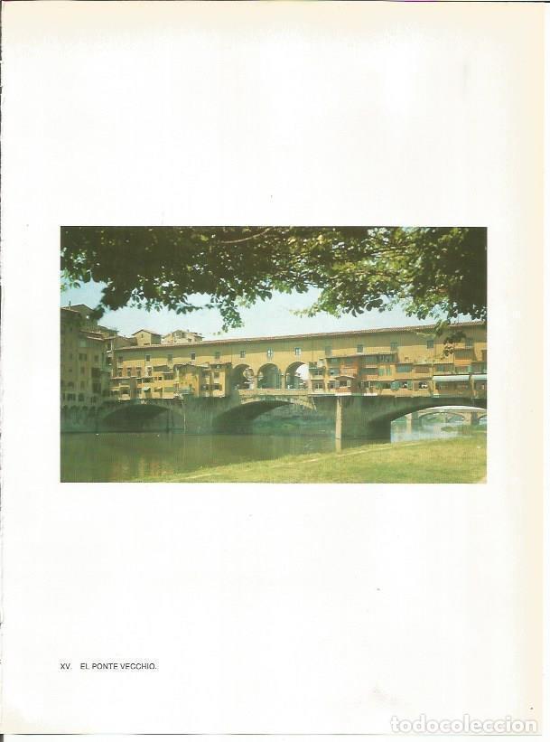 Postais: LAMINA 27406: Ponte Vecchio de Florencia - Raymonde de Gans