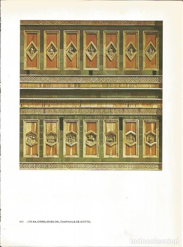 Postcards: LAMINA 27404: Bajorrelieves del Campanile de Giotto, Florencia - Raymonde de Gans