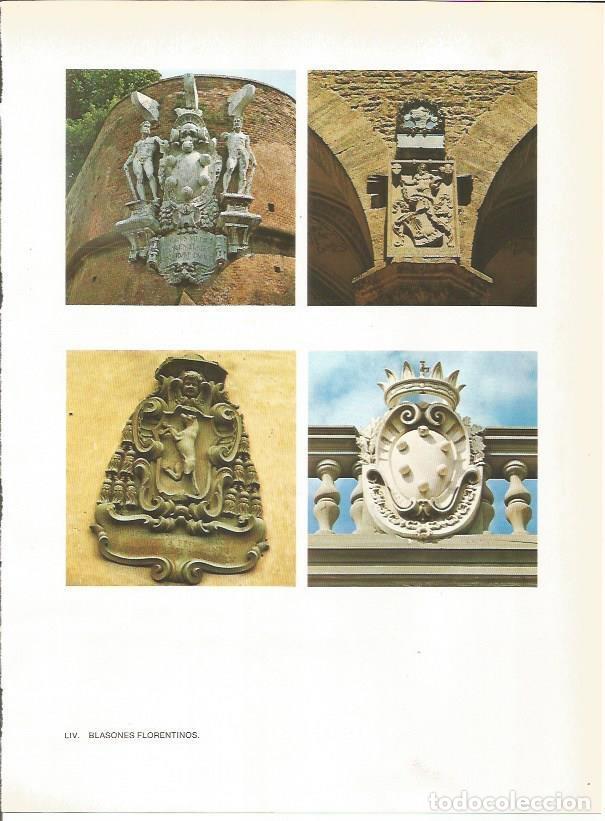 Postais: LAMINA 27445: Blasones de Florencia - Raymonde de Gans
