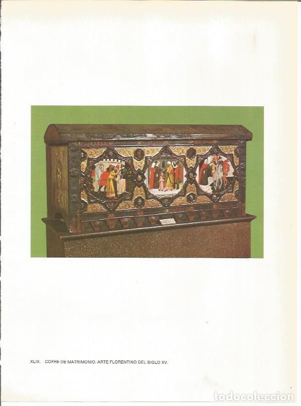 Postais: LAMINA 27440: Cofre de matrimonio del siglo XV - Raymonde de Gans