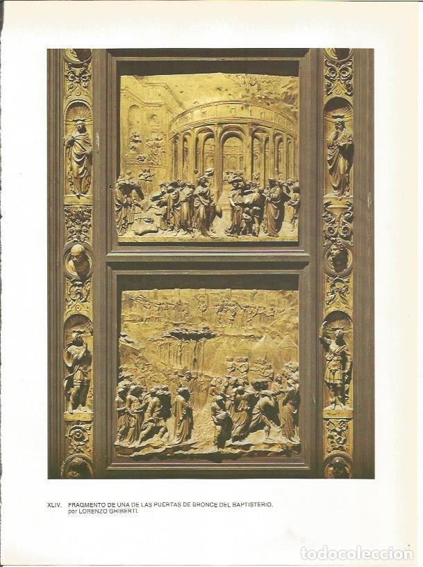 Postcards: LAMINA 27435: Puerta del Baptisterio de Florencia - Raymonde de Gans