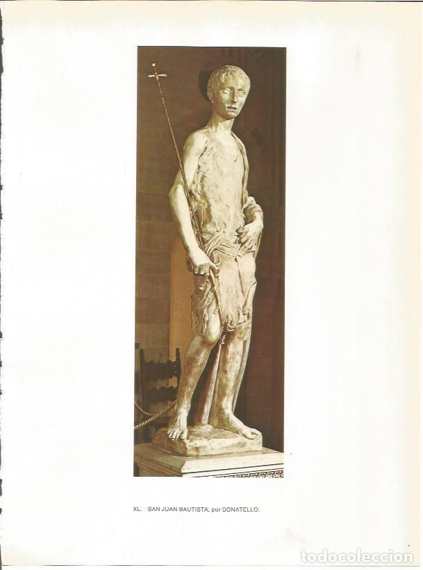 Postais: LAMINA 27431: San Juan Bautista, por Donatello - Raymonde de Gans