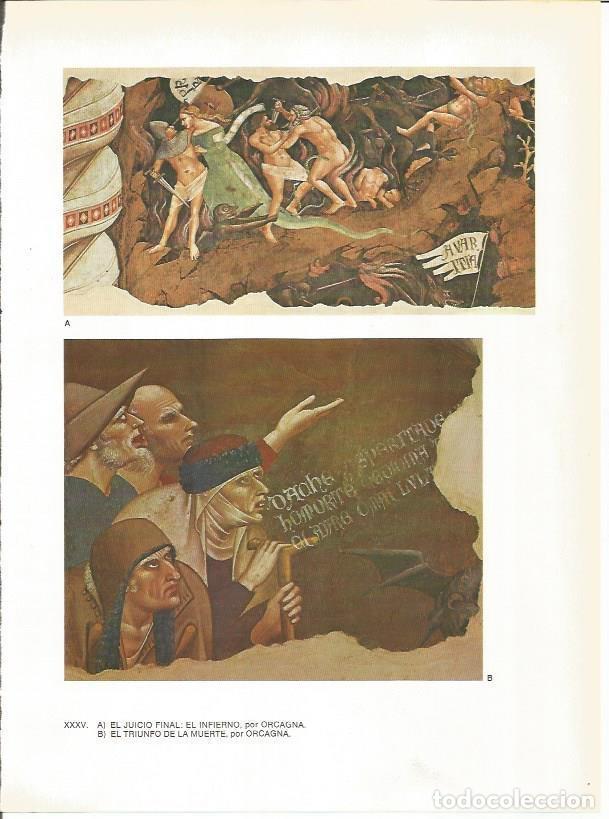 Postcards: LAMINA 27426: El infierno y el triunfo de la muerte, por Orcagna - Raymonde de Gans