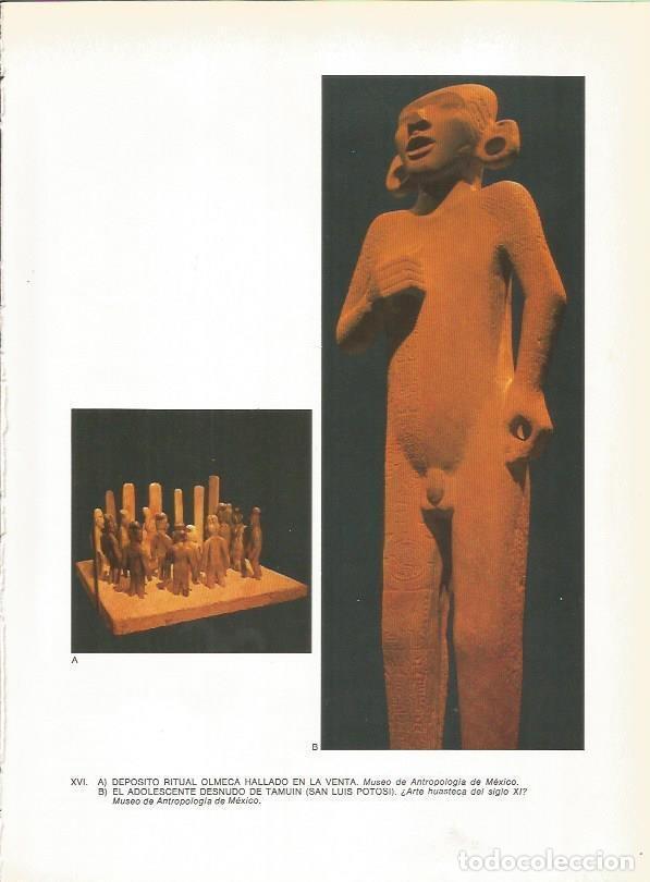 Postcards: LAMINA 27351: Deposito ritual olmeca y adolescente de Tamuin, Mexico - Guy Annequin