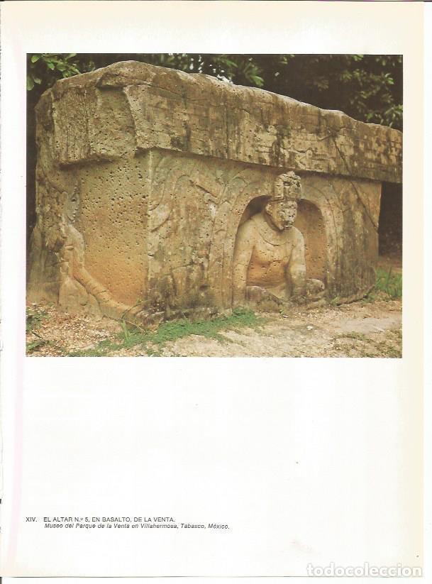 Cartes Postales: LAMINA 27349: Altar numero 5 de La Venta, Mexico - Guy Annequin