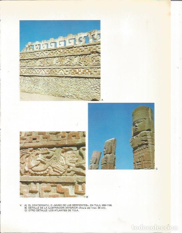 Postales: LAMINA 27340: Muro de las serpientes o Coatepantli en Tula, Mexico - Guy Annequin