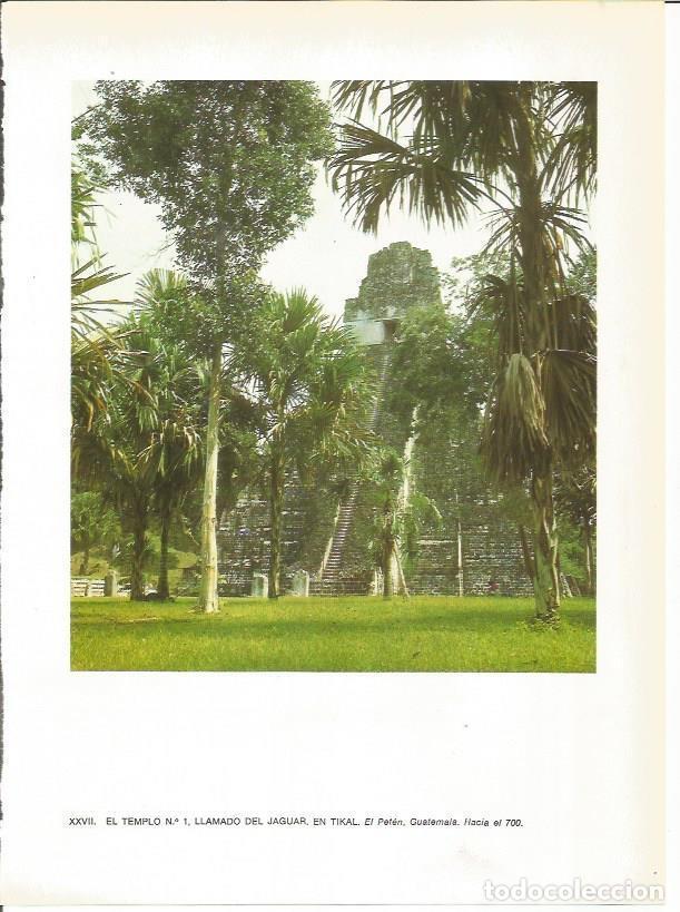 Postkarten: LAMINA 27362: Templo del Jaguar en Tikal, Guatemala - Guy Annequin