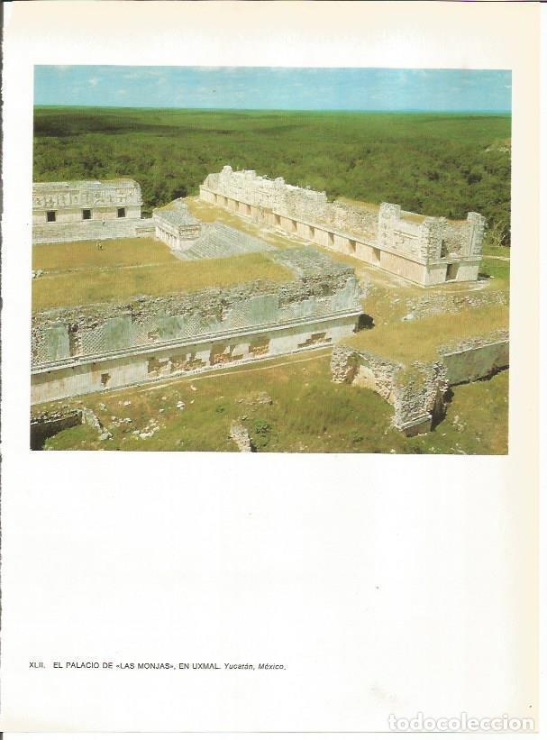 Postcards: LAMINA 27377: Palacio de las Monjas de Uxmal, Mexico - Guy Annequin