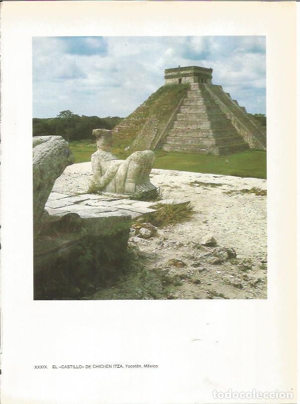 Postais: LAMINA 27374: El Castillo de Chichen Itza, Mexico - Guy Annequin