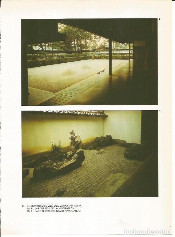 Postcards: LAMINA 27516: Jardines del Monasterio Zen del Daitokuji, Japon - Raymonde de Gans