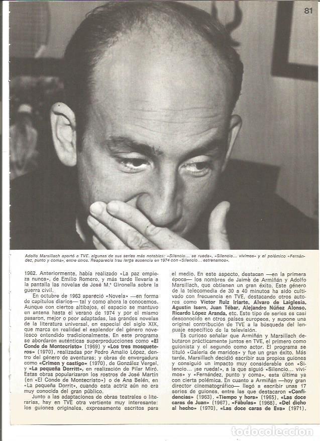 Postkarten: LAMINA V01531: Adolfo Marsillach - Jose M. Baget Herms