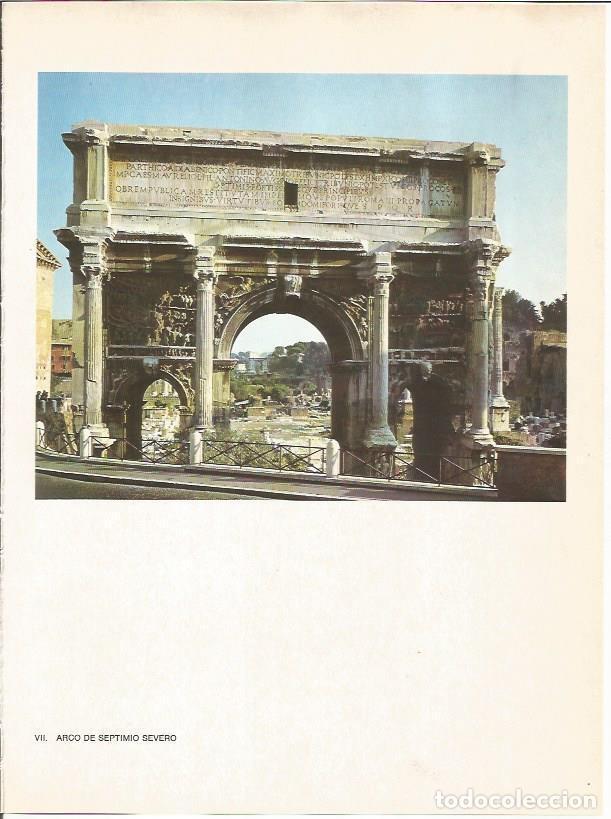 Postais: LAMINA 27456: Arco de Septimio Severo, Roma - Raymonde de Gans