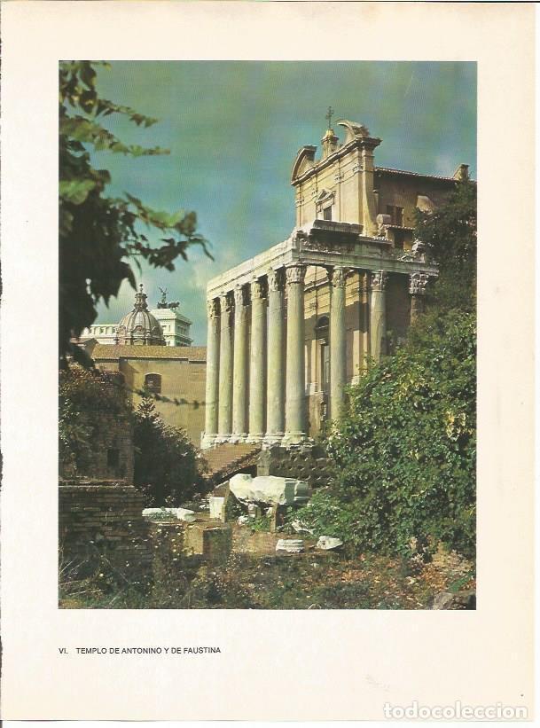 Cartoline: LAMINA 27455: Templo de Antonino y de Faustina, Roma - Raymonde de Gans
